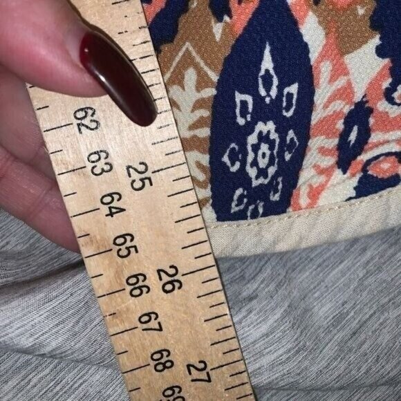 Pilcro and the Letterpress Anthropologie Paz Ikat Boho Drawstring Joggers Sz 27 - Picture 10 of 10